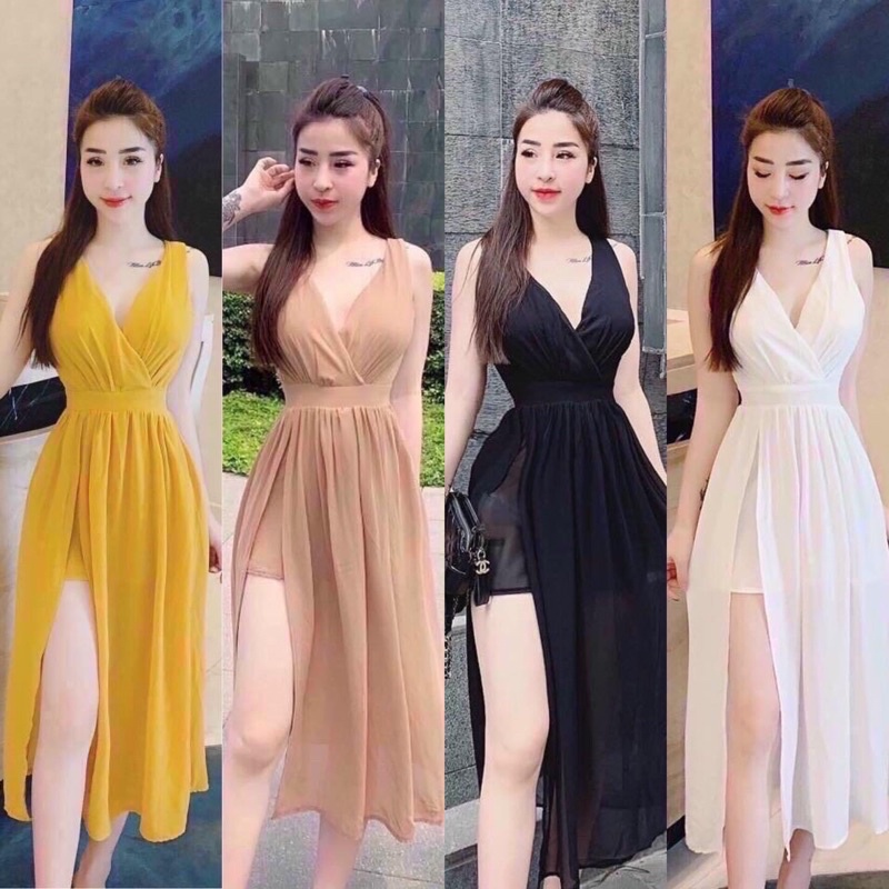ĐẦM MAXI SIÊU XINH XẺ ĐUI  [CHỈ TỪ 99K]