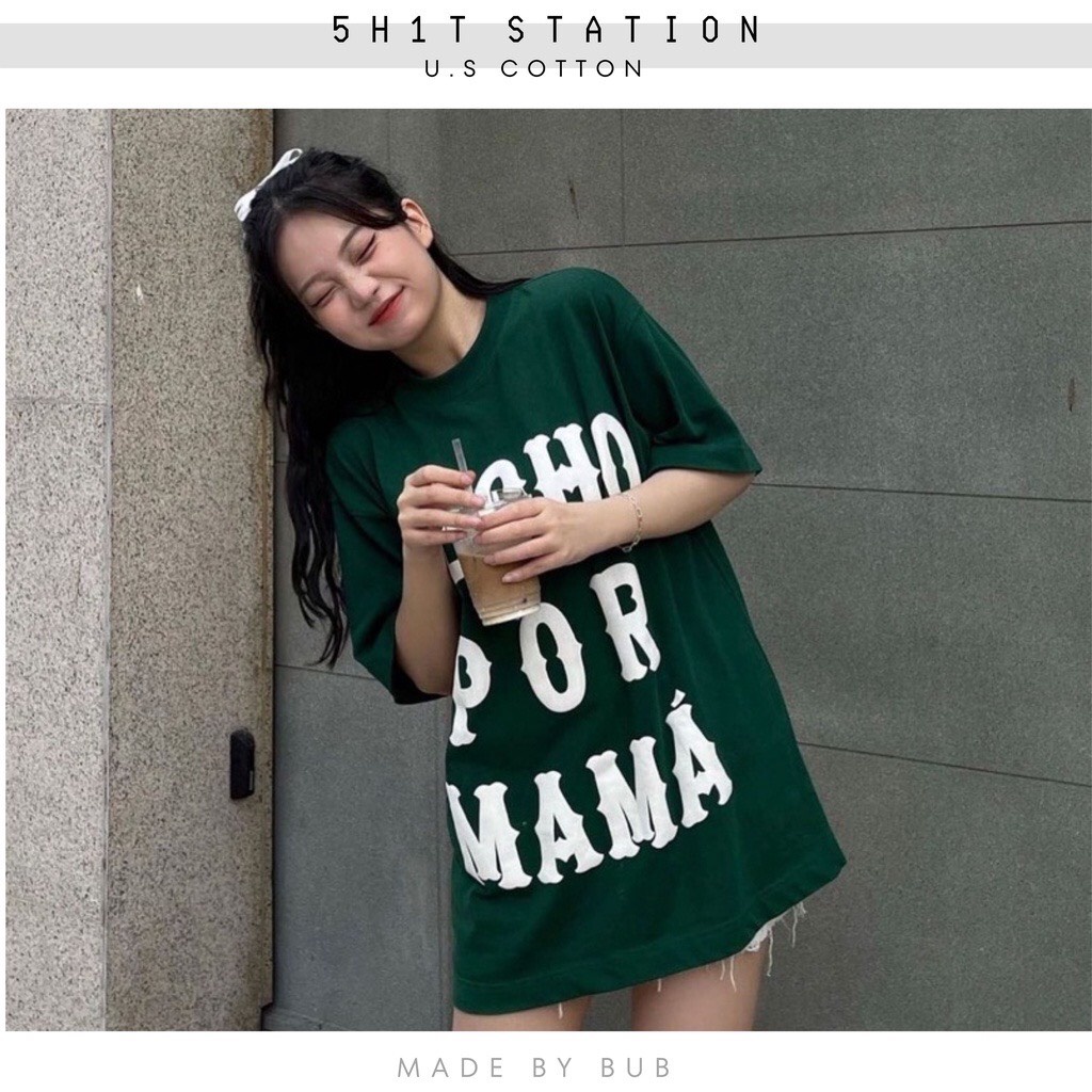 [ MẪU HÓT GIÁ RẺ ] Áo phông HECHO Form thụng unisex Hình in cao su nét căng Chất cotton chân cua đẹp ạ