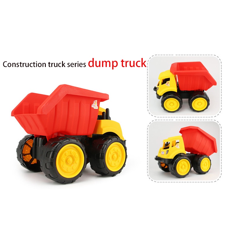 Mô Hình Xe Tải Xúc Đất Cỡ Lớn Chất Liệu Dày Dặn Độc Đáo Chống Rơi Cho Bé Trai