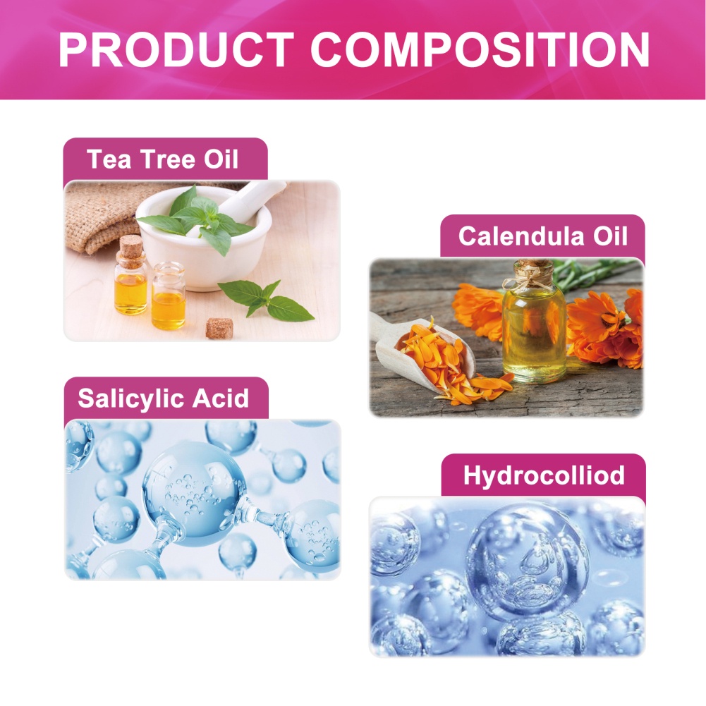 Miếng Dán Hỗ Trợ Giảm Mụn Chống Thấm Nước Chăm Sóc Da