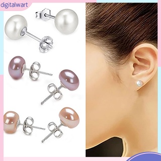 Khuyên tai ngọc trai giả thời trang thanh lịch dành cho nữ