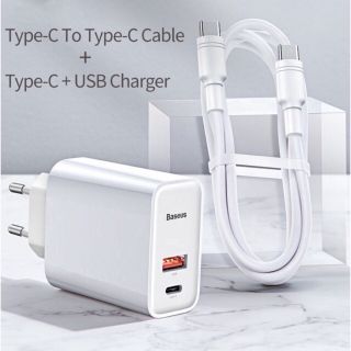 Bộ sạc nhanh 2 cổng Baseus 30w chính hãng