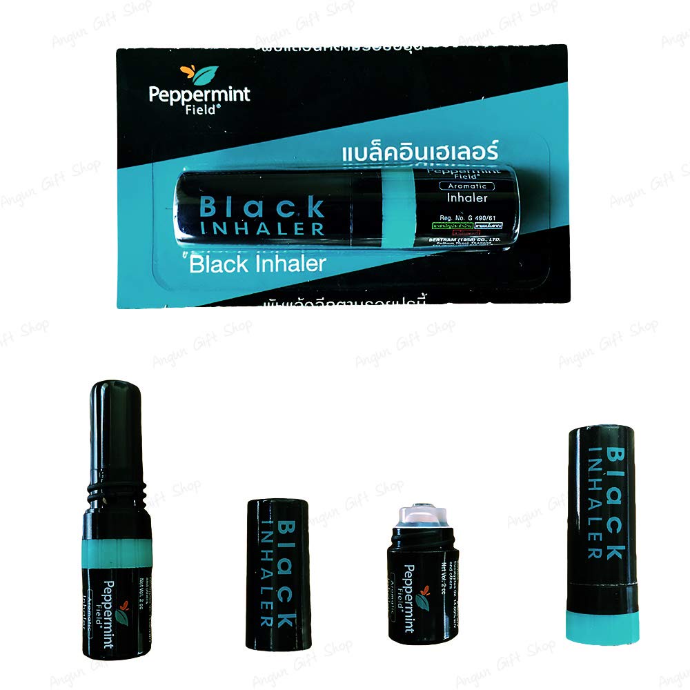 Ống Hít Thông Mũi Bạc Black Peppermint Field Thái Lan