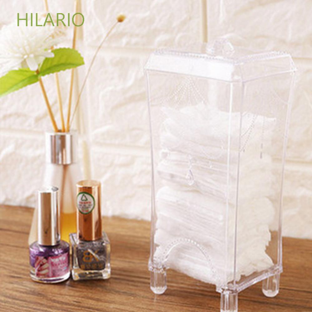 (Hàng Mới Về) Hộp Đựng Tăm Bông / Bông Tẩy Trang Bằng Acrylic Đa Năng Tiện Dụng