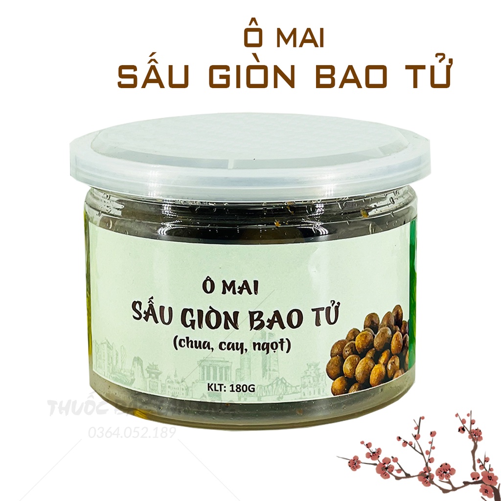 Ô mai sấu giòn bao tử chua ngọt đặc sản Hà Nội