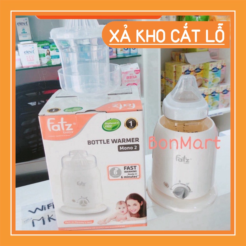 Máy hâm sữa FatzBaby 4 chức năng không BPA FB3002SL / FB3002 FLASH SALE