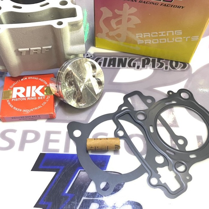 BỘ LÒNG KIẾNG TRF  63MM CHO EXCITER 155 / AEROX 155 / NVX155 / NMAX CÁC ĐỜI