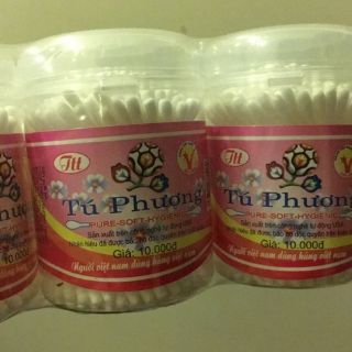 Bông tăm cho bé dạng hộp