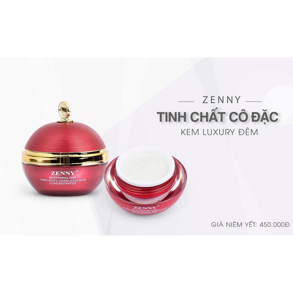 Bộ Kem Dưỡng Da Zenny Luxury - Phiên Bản Cao Cấp