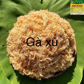 Chà bông gà xù bông loại túi zip 1kg (ruốc gà)