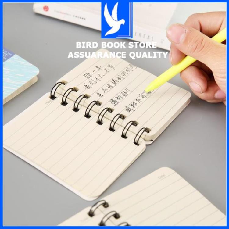 Sổ lò xo dễ thương 💕𝑭𝒓𝒆𝒆𝒔𝒉𝒊𝒑💕 Sổ tay ghi chép nhiều hình Bird Book