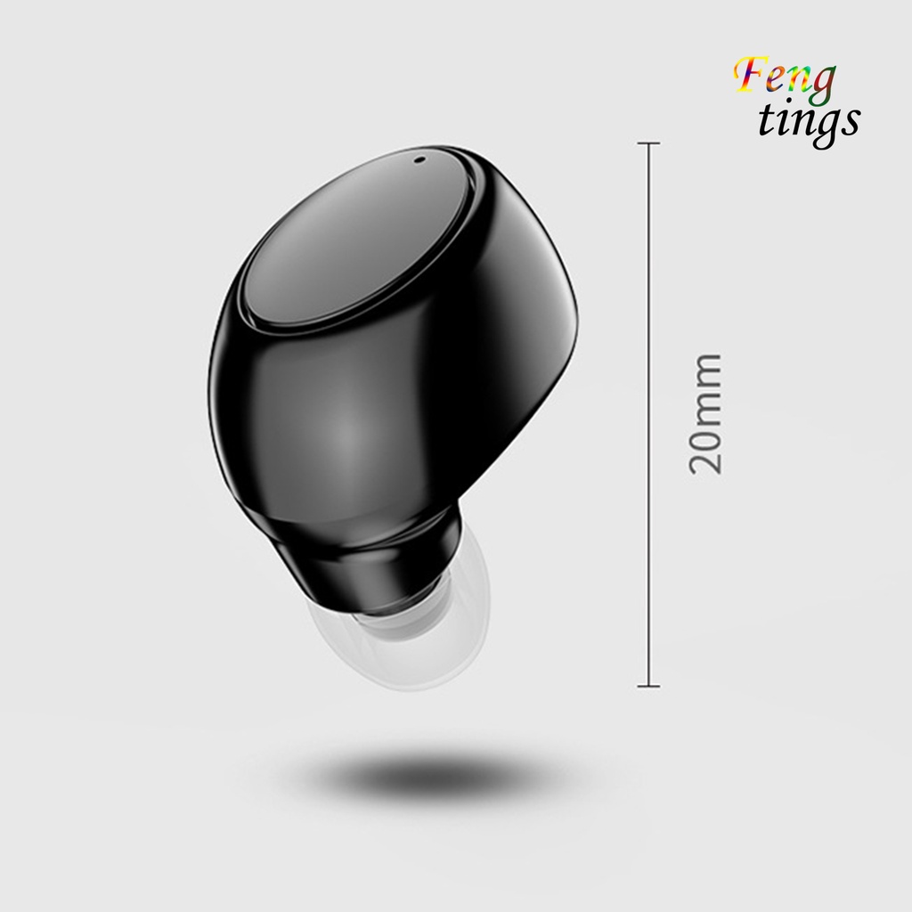 1 Tai Nghe Thể Thao Bluetooth 5.0 Không Dây X6 Âm Thanh Nổi Bằng ABS