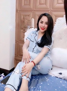 Pijama kate thái cộc dài