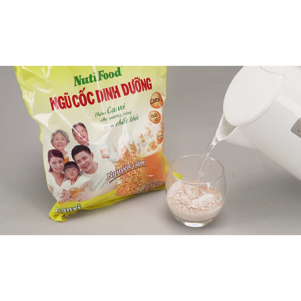 Ngũ cốc dinh dưỡng bổ sung canxi NutiFood gói 500g