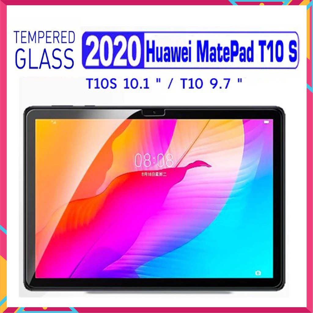 Kính cường lực Huawei Matepad T10S / T10 💥 Freeship + Quà Tặng 💥 Độ cứng 9H, Dày 0.3 mm