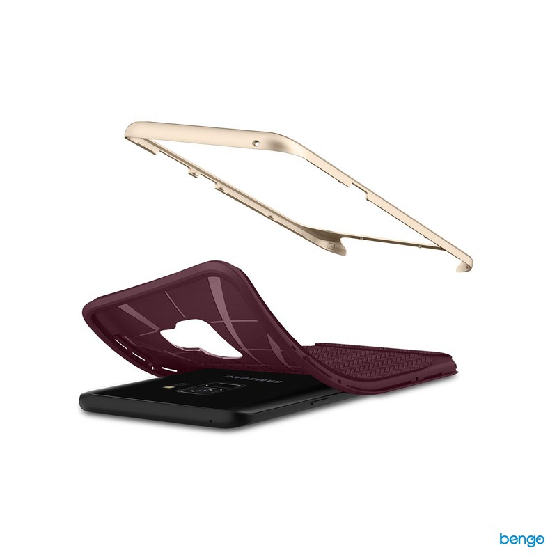 Ốp lưng Samsung Galaxy S9 SPIGEN Neo Hybrid - Burgundy