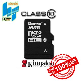 Thẻ nhớ Micro SDHC Kingston 16GB Class 10