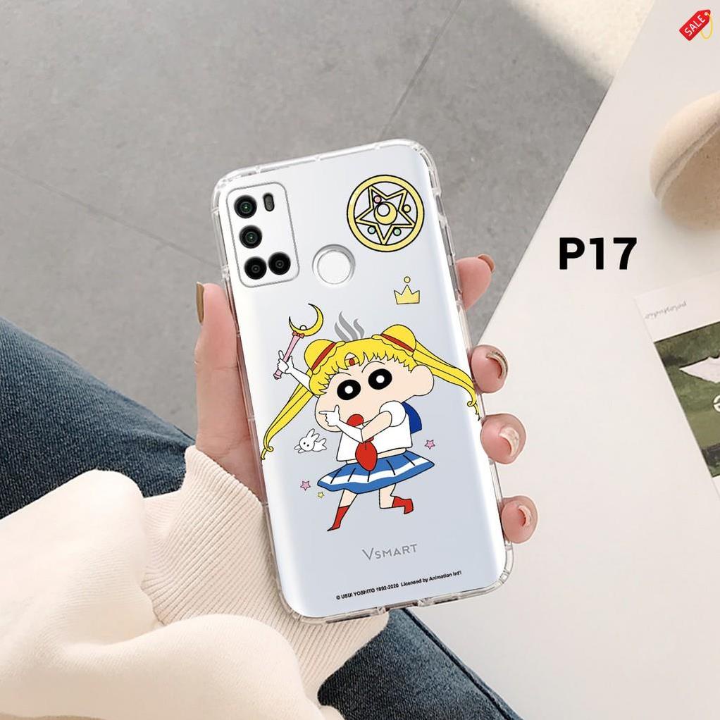 Ốp lưng Vsmart LIVE 4 - JOY 4 - STAR 5 dẻo trong in hình Tom và Jerry siêu cute cho các cặp đôi