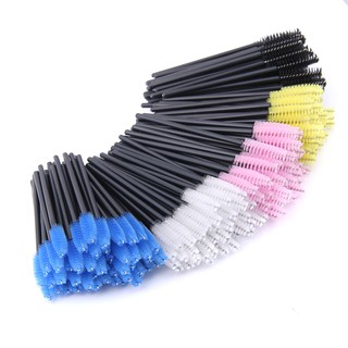 Set 50 cọ chải lông mi bằng nhựa dùng 1 lần tiện lợi
