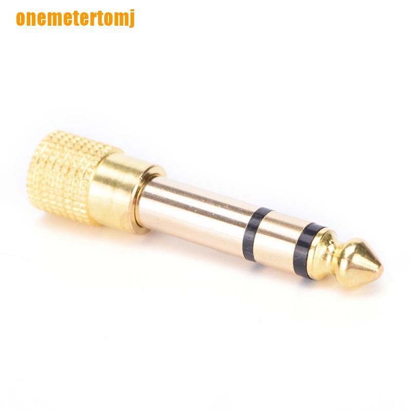 Đầu Cắm Chuyển Đổi 6.5mm 1 / 4 &quot;Sang 3.5mm 1 / 8&quot;