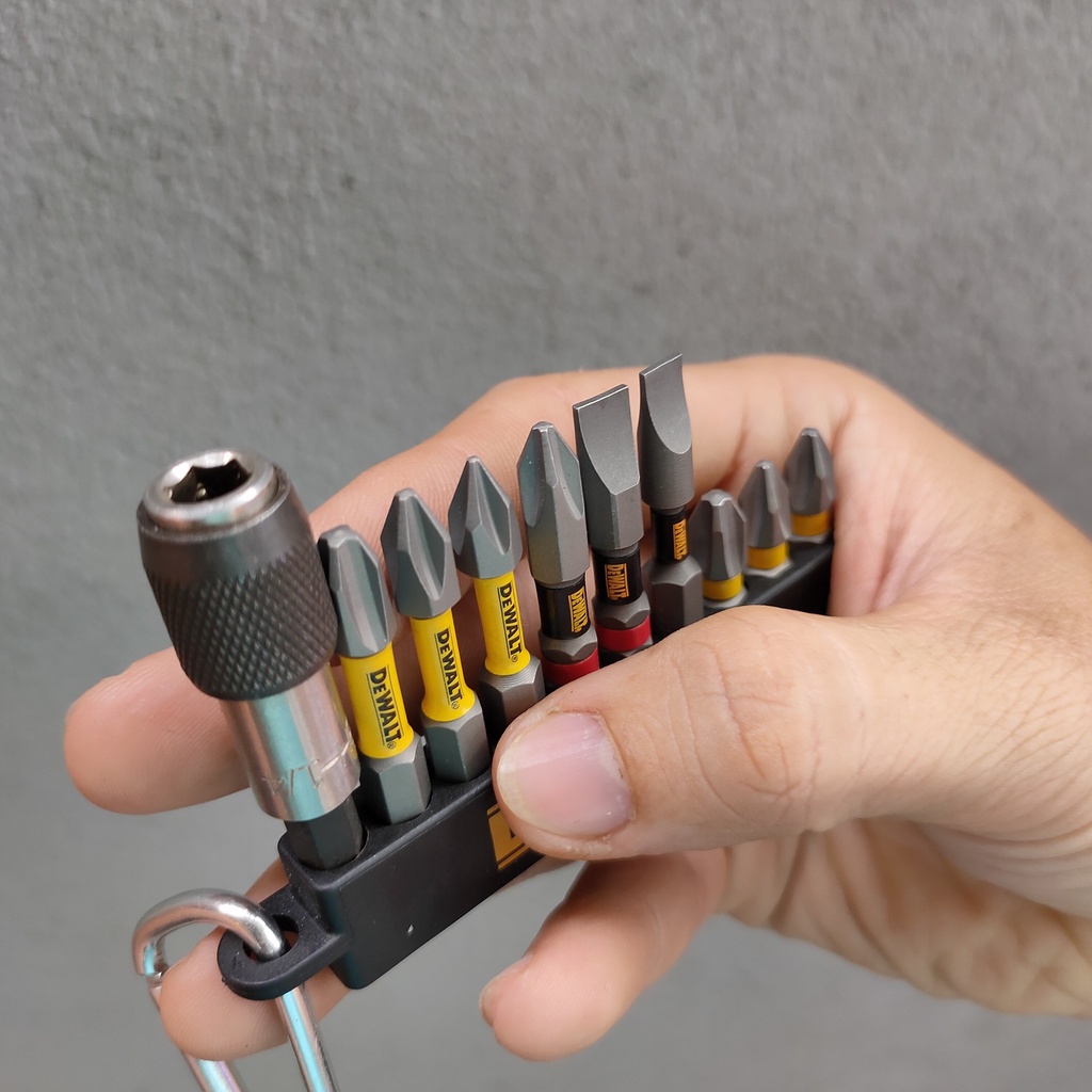 Set 9 Mũi Vặn Vít DEWALT- Đầu Nối(Loại xám đậm, xám nhạt)