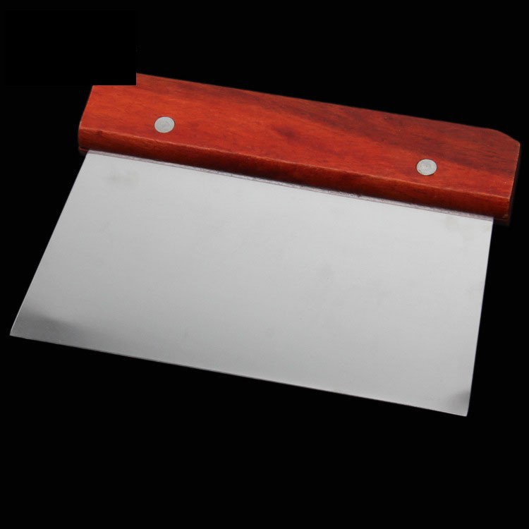 Dao cắt bột INOX không gỉ, cán gỗ