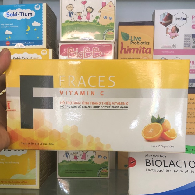 Fraces vitamin c cho trẻ em - Vitamin C Fraces