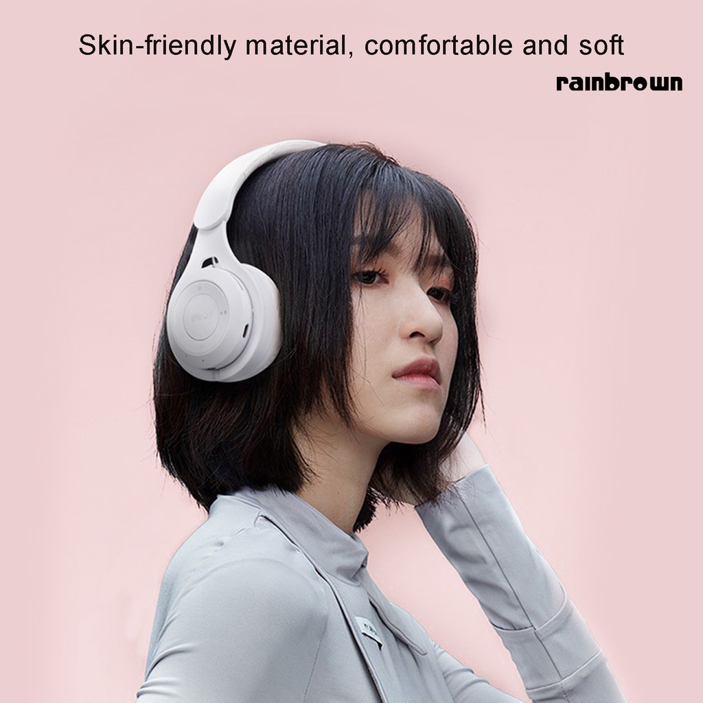 Tai nghe chơi game M6 bluetooth không dây có thể gấp gọn âm trầm nặng màu macaron