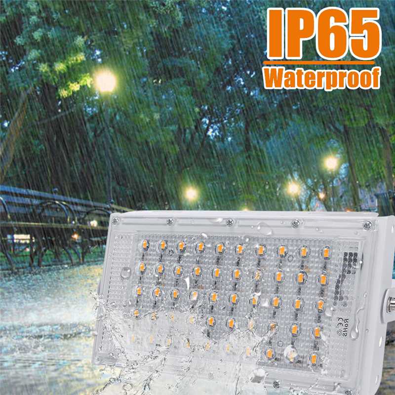 1 Đèn LED 50W DC 12V IP65 Chống Nước Dùng Ngoài Trời