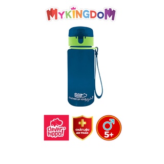 Bình Nước CLEVERHIPPO Sticker Diy - Xanh Navy WB1104/BLUE