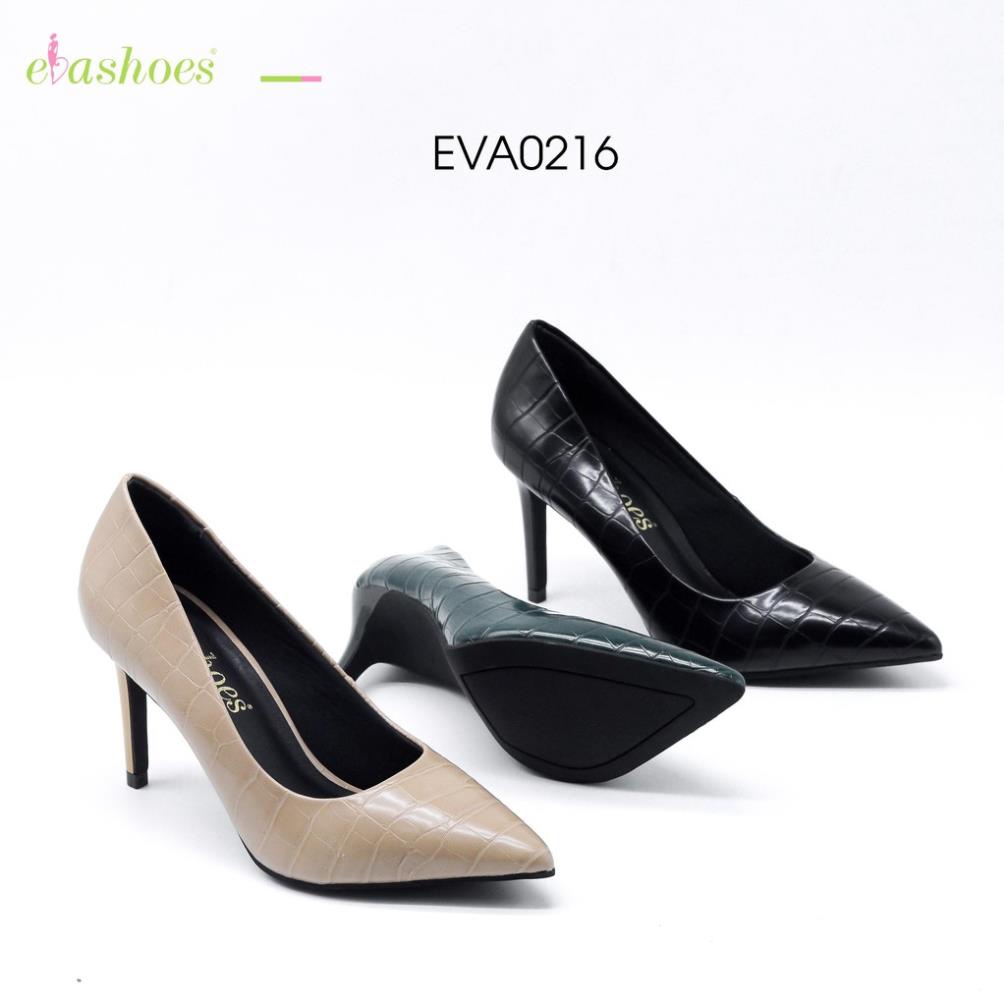 Giày Cao Gót Đế Nhọn Mũi Nhọn Vân Da Cá Sấu 7cm Evashoes – EVA0216 VIP