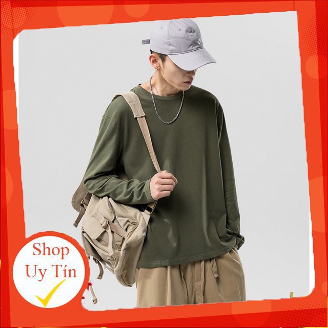 Áo Thun Tay Dài - Nam Nữ Long Tee Unisex Phong Cách Hàn Quốc Chất Cao Cấp
