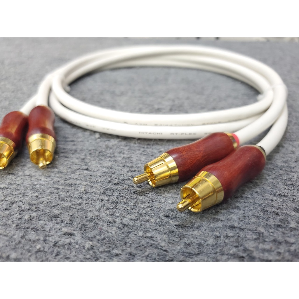 Cặp Dây AV Hitachi Jack Gỗ