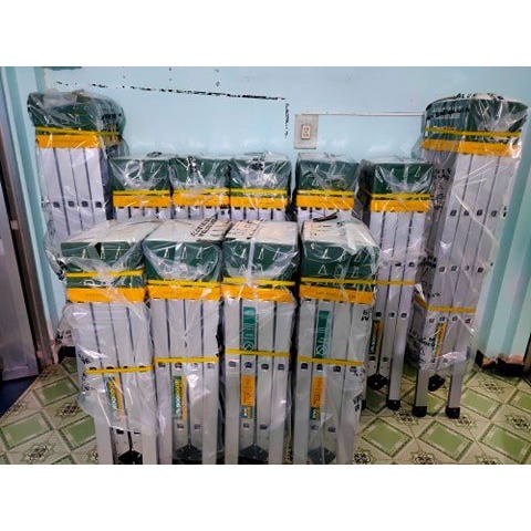 Thang gấp 4 khúc 2.5m Boodoor M25