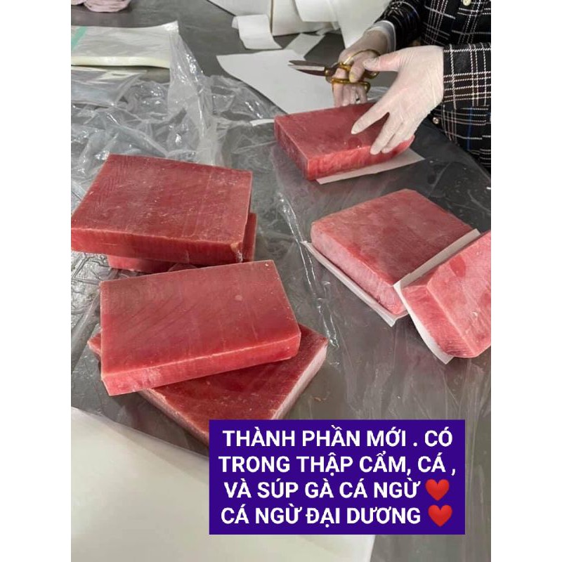 PATE TƯƠI CHÓ MÈO NHÀ LÀM hộp 900g giao trong 30p