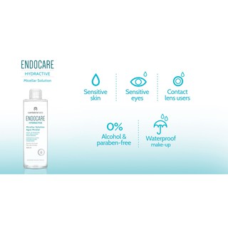 Nước Tẩy Trang Endocare Hydractive Micellar Solution Agua Micelar 400ml