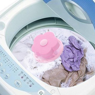 Phao lọc cặn bẩn bổ sung cho máy giặt, túi lọc gom rác lồng máy giặt hình bông hoa