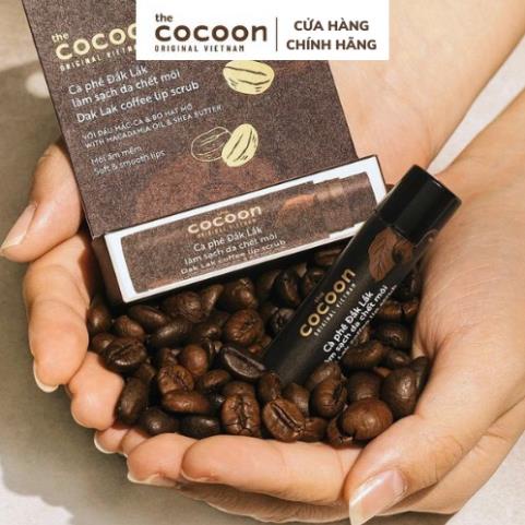 Tẩy Da Chết Môi Cà Phê Đắk Lắk Cocoon Giúp Môi Mềm Mịn 5g - CC48