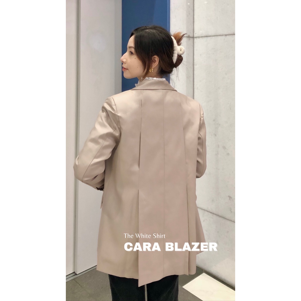 Áo khoác Blazer nữ màu nude thanh lịch CARA BLAZER