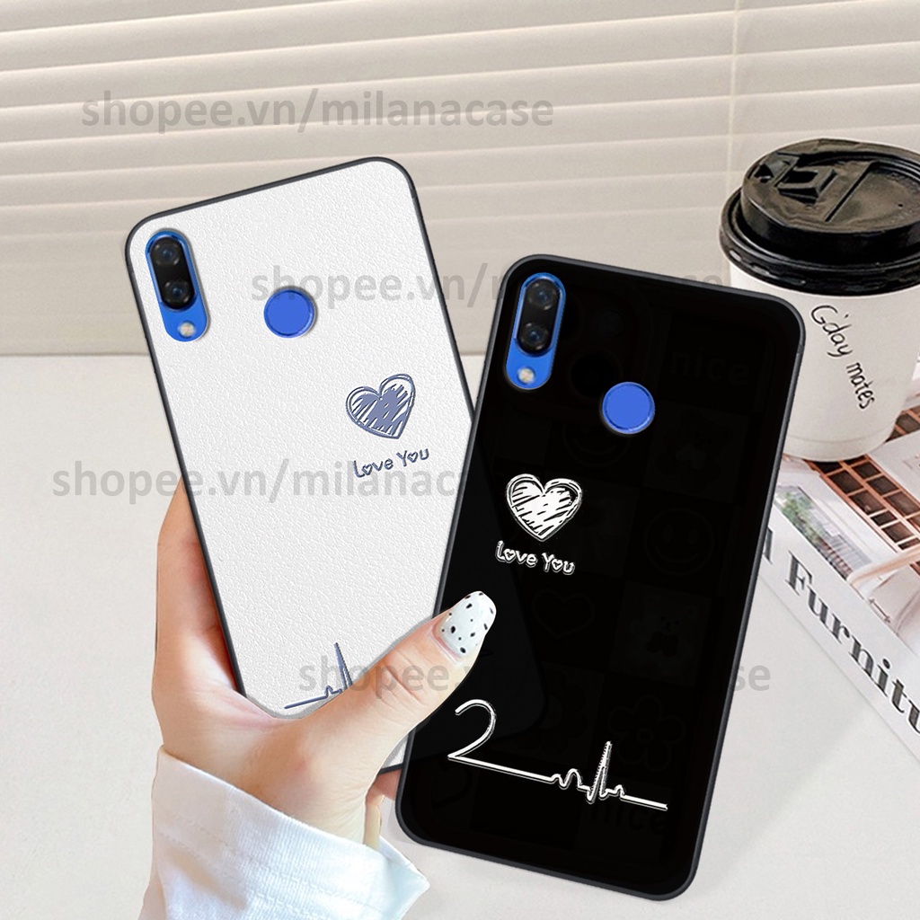 Ốp Huawei Nova 3 / Nova 3i in hình caro trái tim siêu đẹp, siêu nét đầy phong cách cá tính