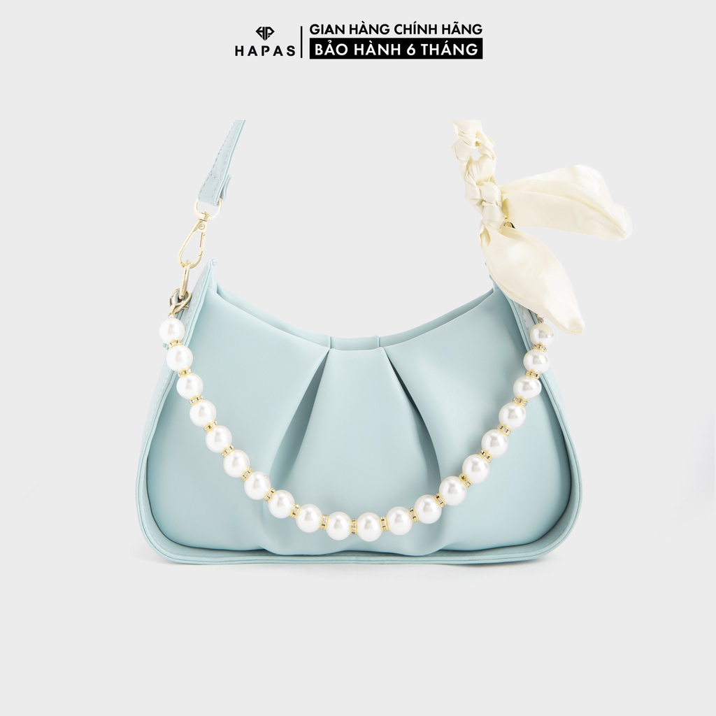 Túi xách nữ 3 kiểu đeo vai quai xách bag đeo chéo dây lụa Sz 24 Hapas - TDV24244