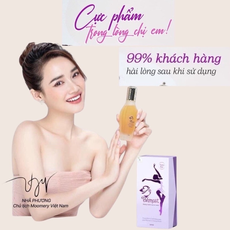 [CHÍNH HÃNG] Dung Dịch Vệ Sinh Evamost 120ml( tem nguyên) bao check mã qr