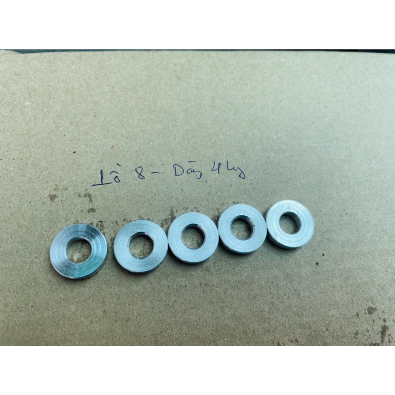 Long đền căn heo căn dĩa thắng CNC dày 3mm, 4mm, 5mm