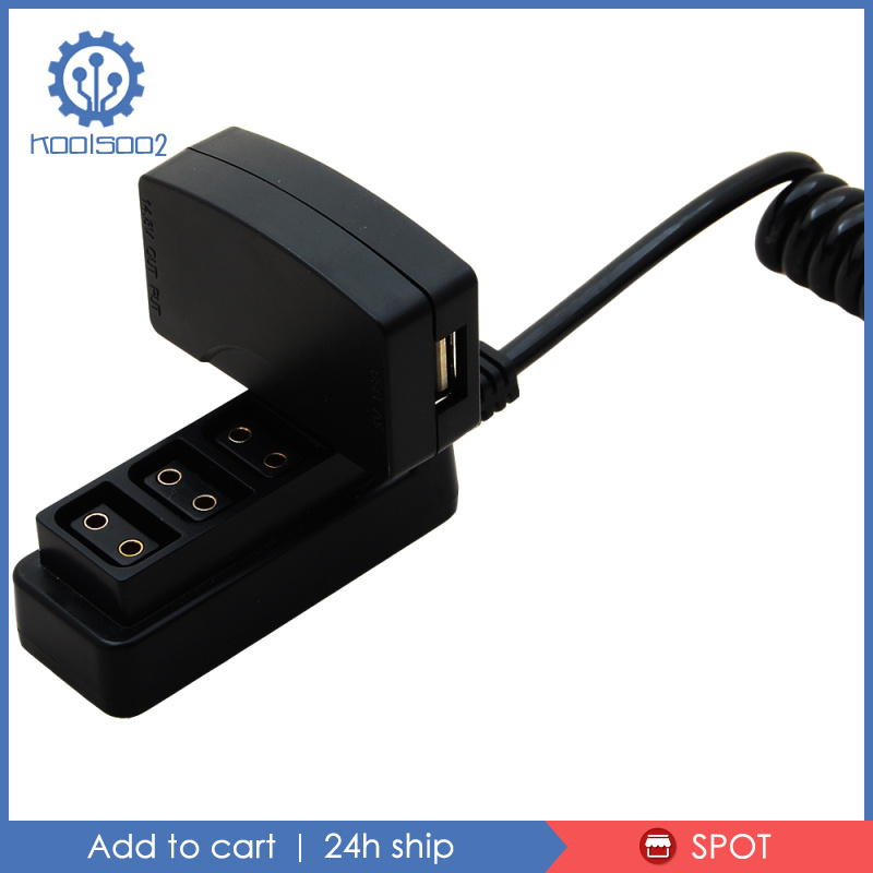 Đầu Chuyển Đổi D-Tap Sang USB 5V 5V Cho Pin Máy Quay Anton Cams