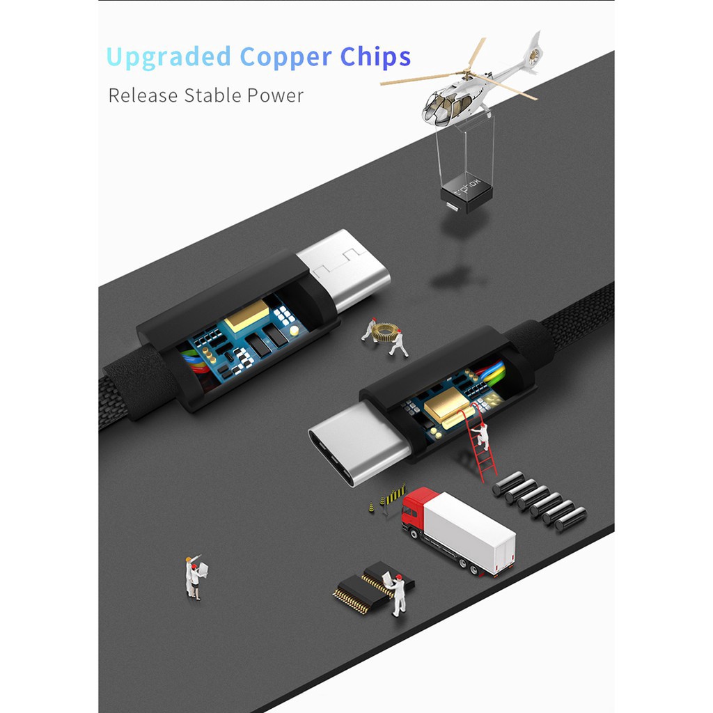 Dây OTG USB type C to Micro USB