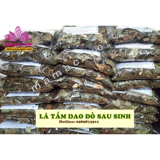 Lá tắm sau sinh, lá tắm người dao đỏ