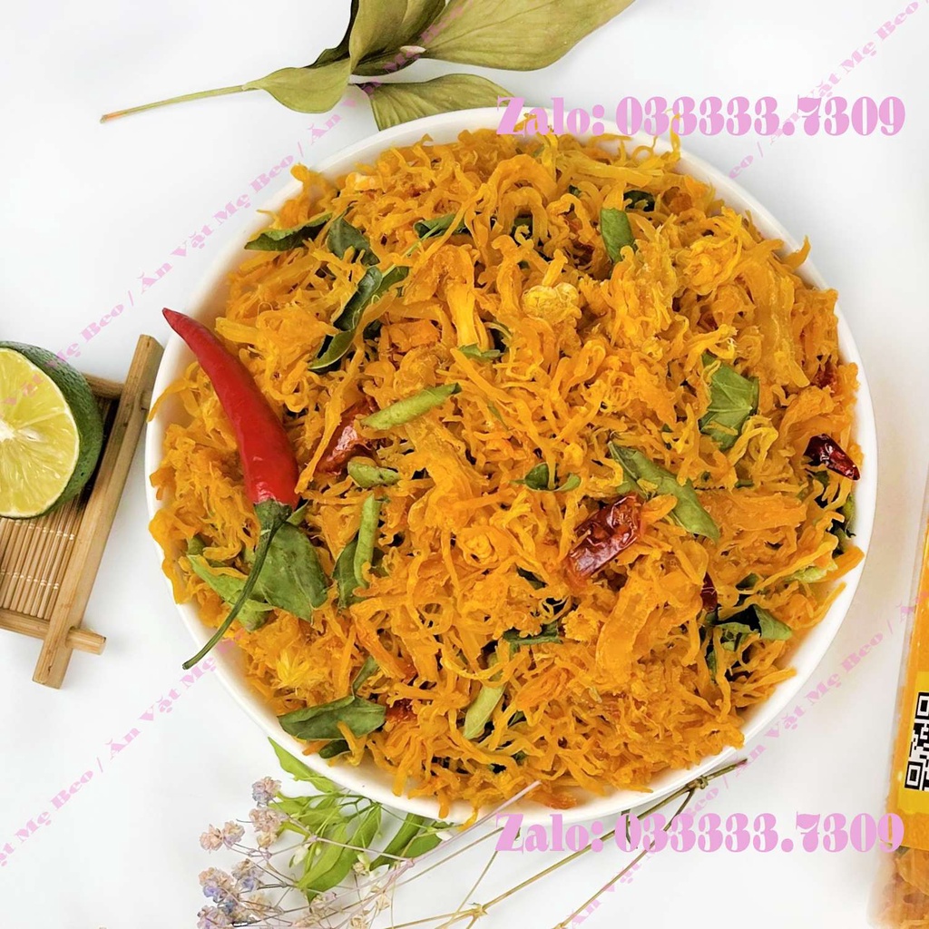 500Gr Khô Gà Lá Chanh Xé Cay Mẹ Beo Ăn Vặt Cực Ngon