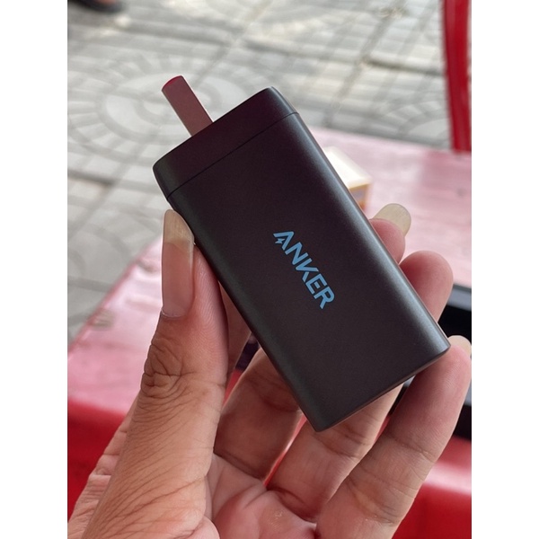 Sạc Anker PowerPort III 3 Cổng 65W ( 2 Usb C+ 1 Usb A) hỗ trợ PD/PPS - Mã A9521 phiên bản Yasuo Liên Minh Huyền Thoại