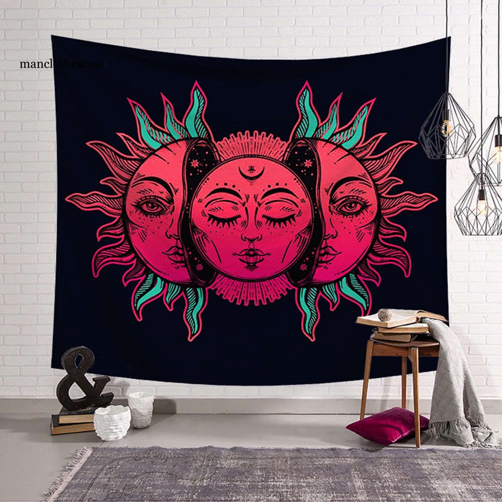 Thảm Treo Tường Trang Trí Phong Cách Bohemian Độc Đáo