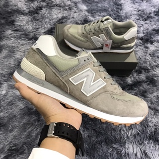 Giày thể thao Giày Sneaker Nam nữ NewBalance 574 xám ghi